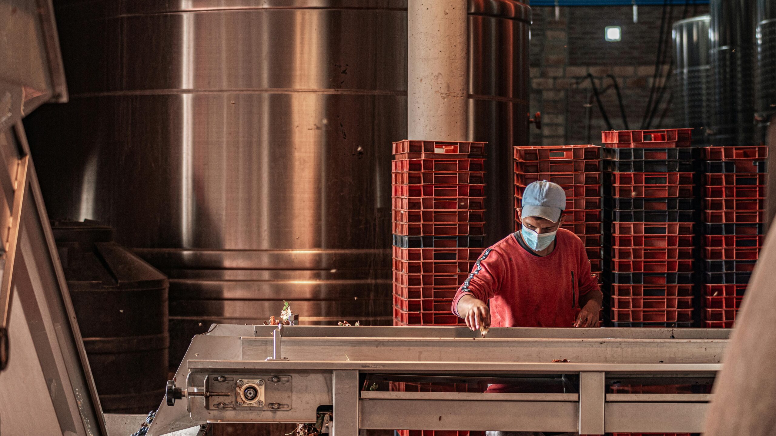 medewerker in fabriek