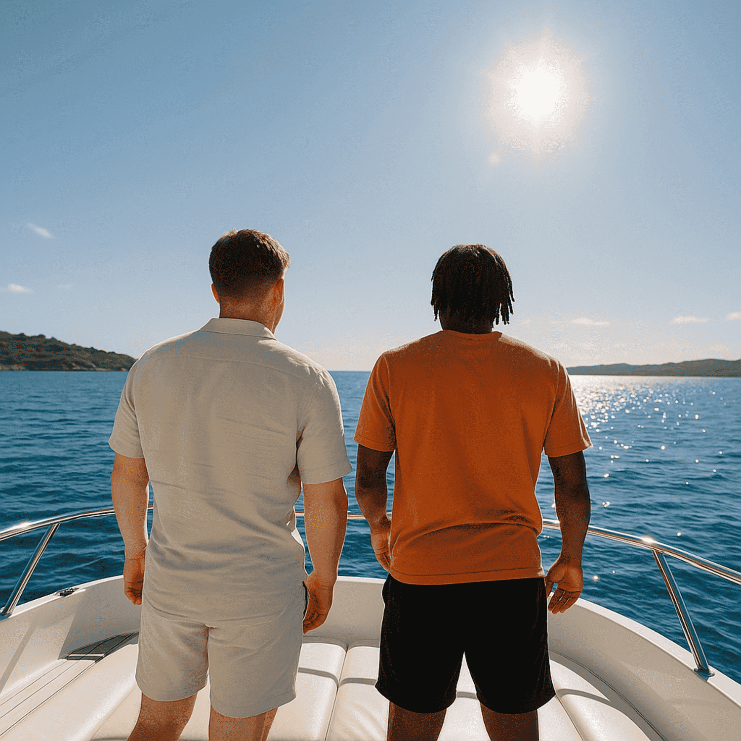 Florian Wiertz en Jeremie Frimpong samen op vakantie