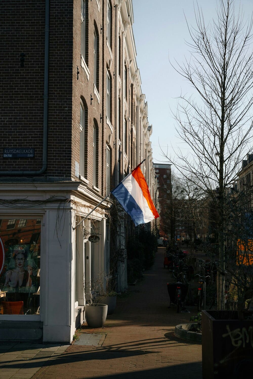 Jong oranje onderuit